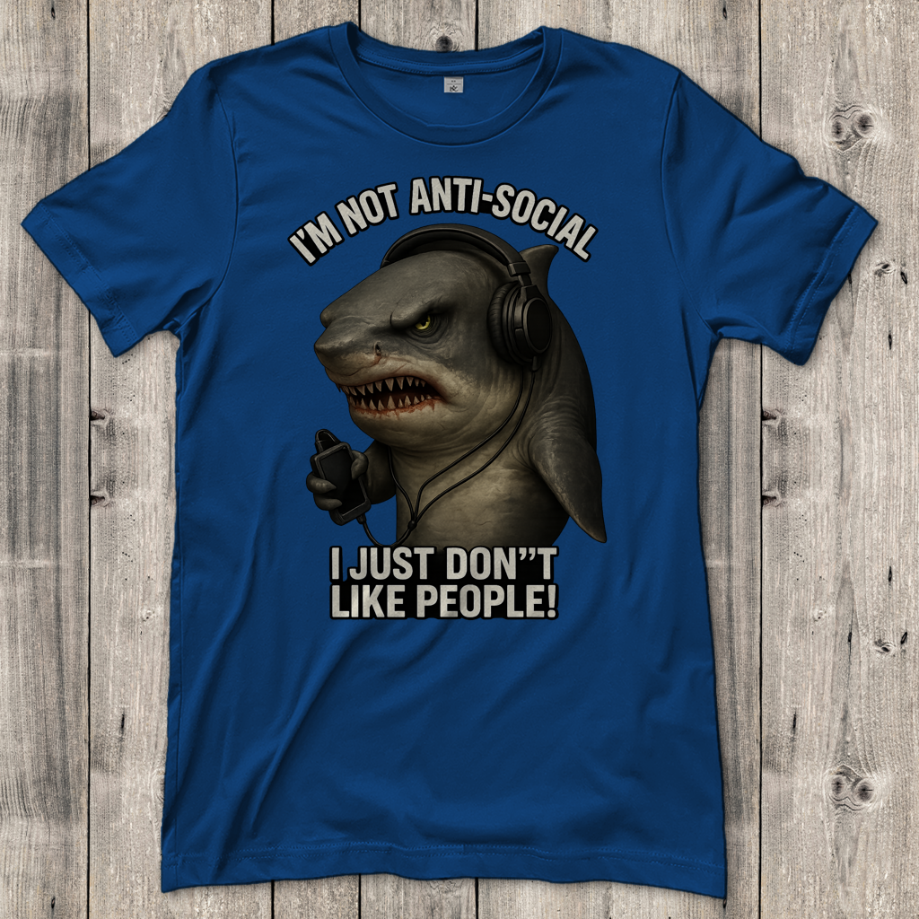 Damen T-Shirt Hate People Hai