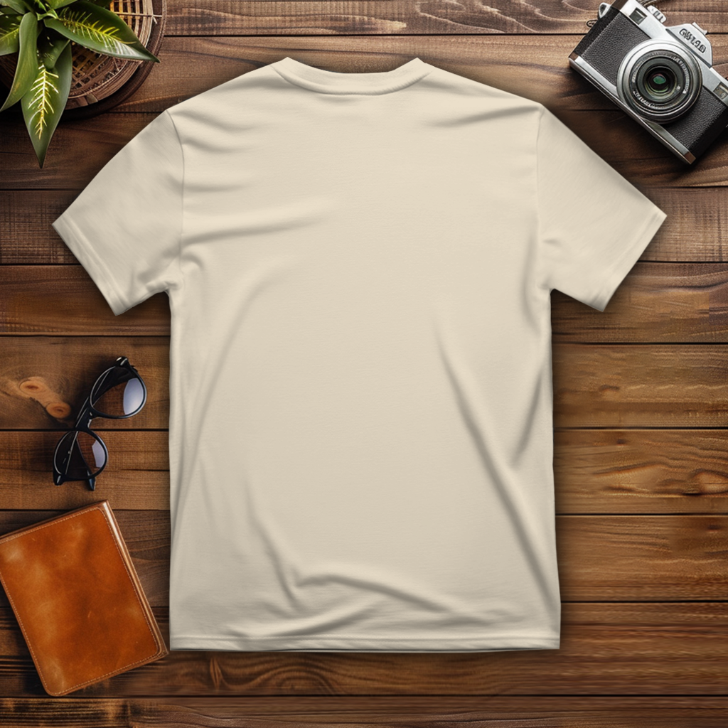 Herren T-Shirt Mann verrückt Stimmen sind nicht echt