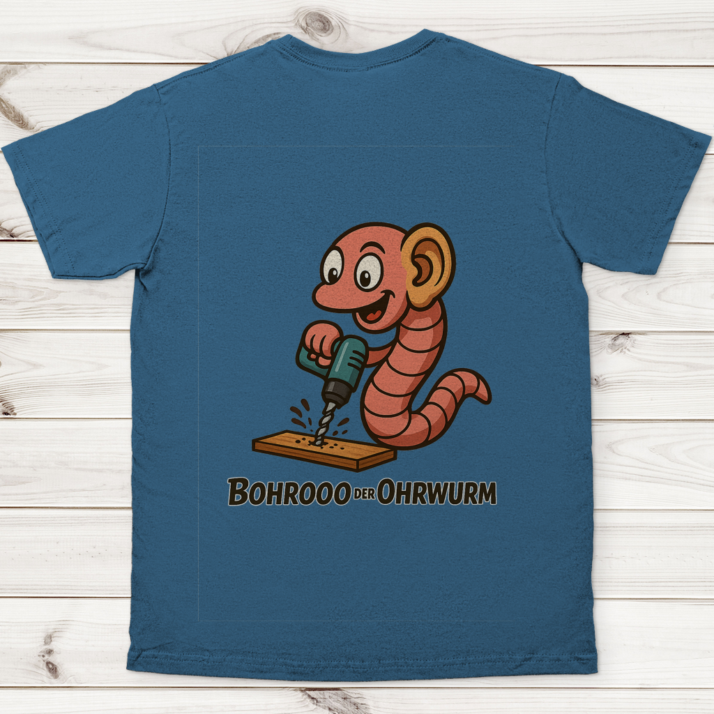 Herren T-Shirt Bohrooo der Ohrwurm