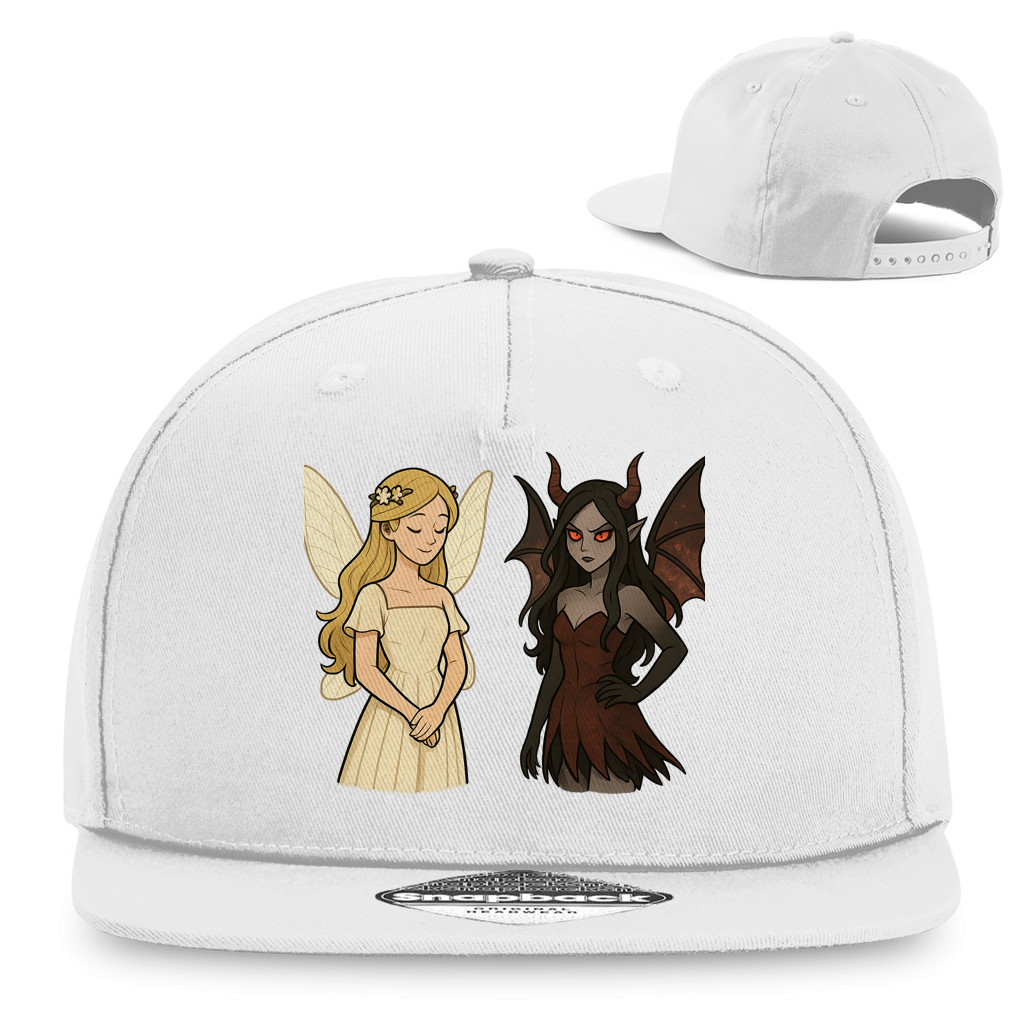 Snapback Rapper Cap Fee Gut und Böse