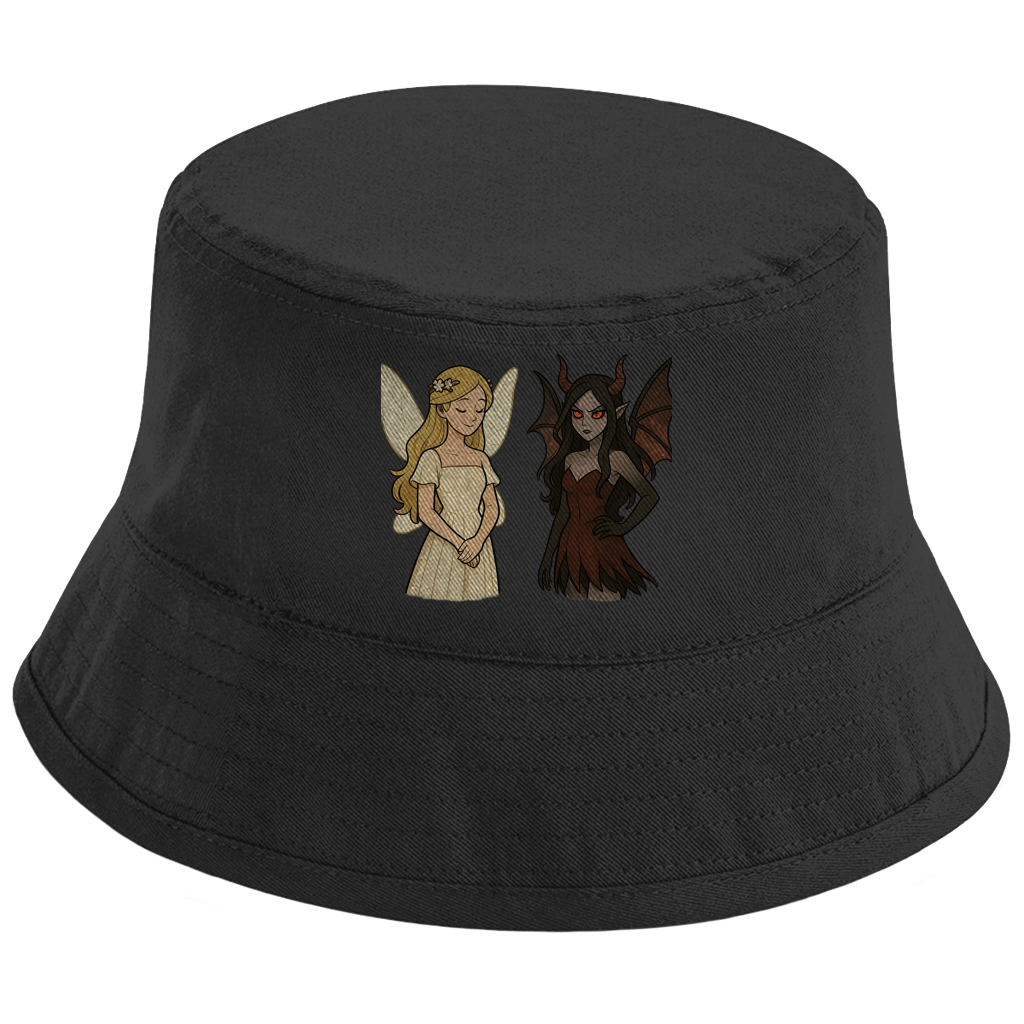 Bucket Hat Fee Gut und Böse