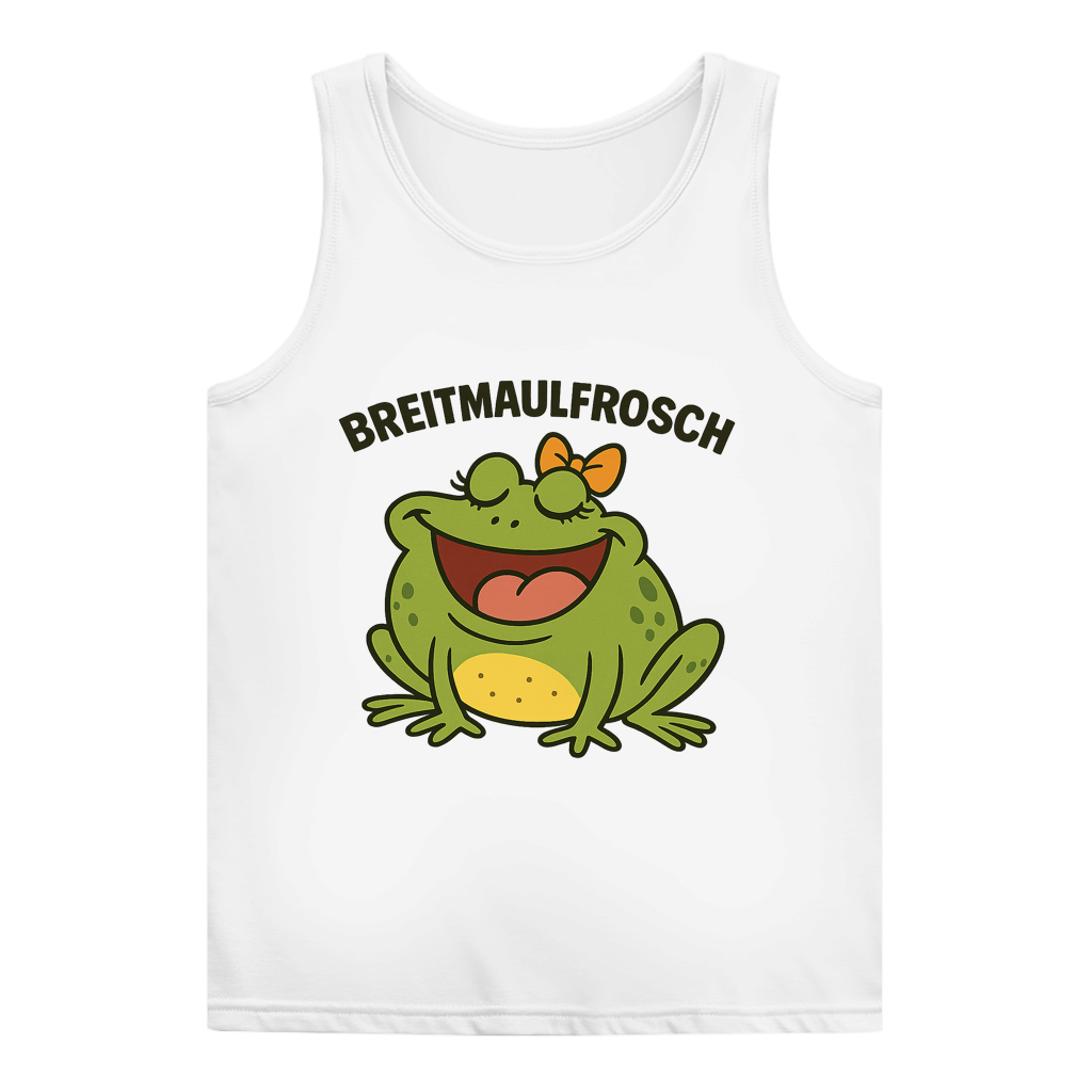 Damen Basic Tank Top Breitmaulfrosch Frau