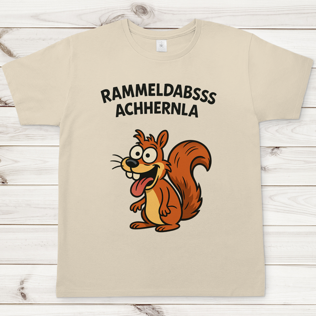Herren T-Shirt Rammeldabsss Achhernla