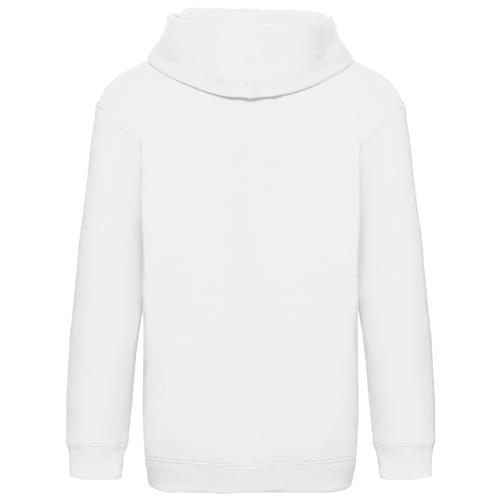 Kids Basic Hoodie Teenager Schädel wo Schönheit blüht