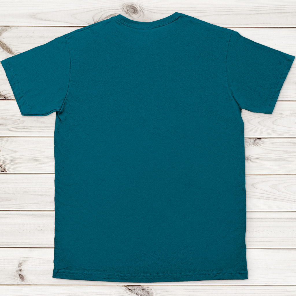 Herren T-Shirt Drache schwarz auf Totenkopfberg