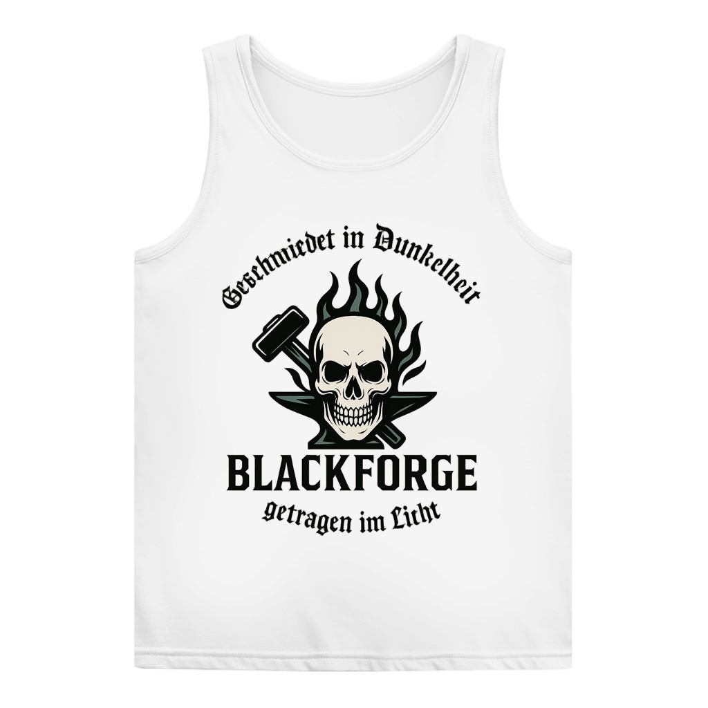 Damen Basic Tank Top Logo Slogan Kreis Alt transparent
