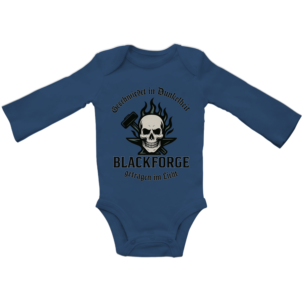 Baby Bio Bodysuite Langarm Logo Slogan Kreis Alt transparent