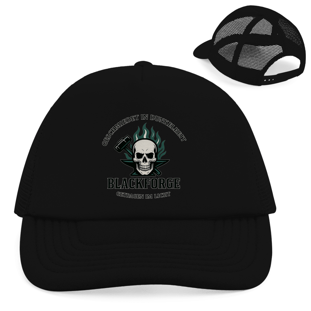 Retro Trucker Cap Logo Slogan transparent