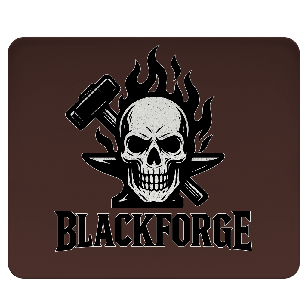 Mousepad Logo schwarz transparent