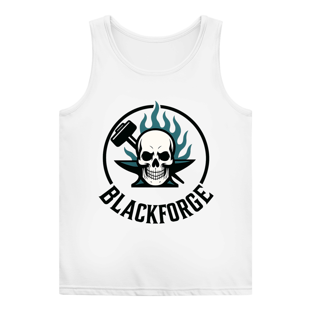 Damen Basic Tank Top Logo Rund transparent