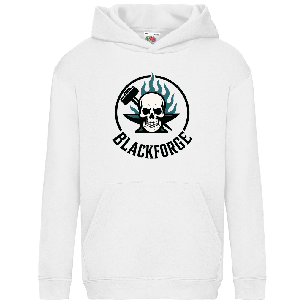 Kids Basic Hoodie Logo Rund transparent