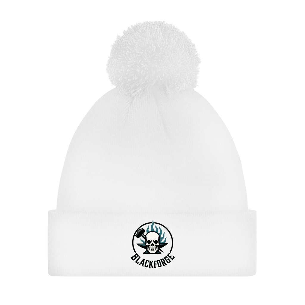 Bommelmütze Logo Rund transparent