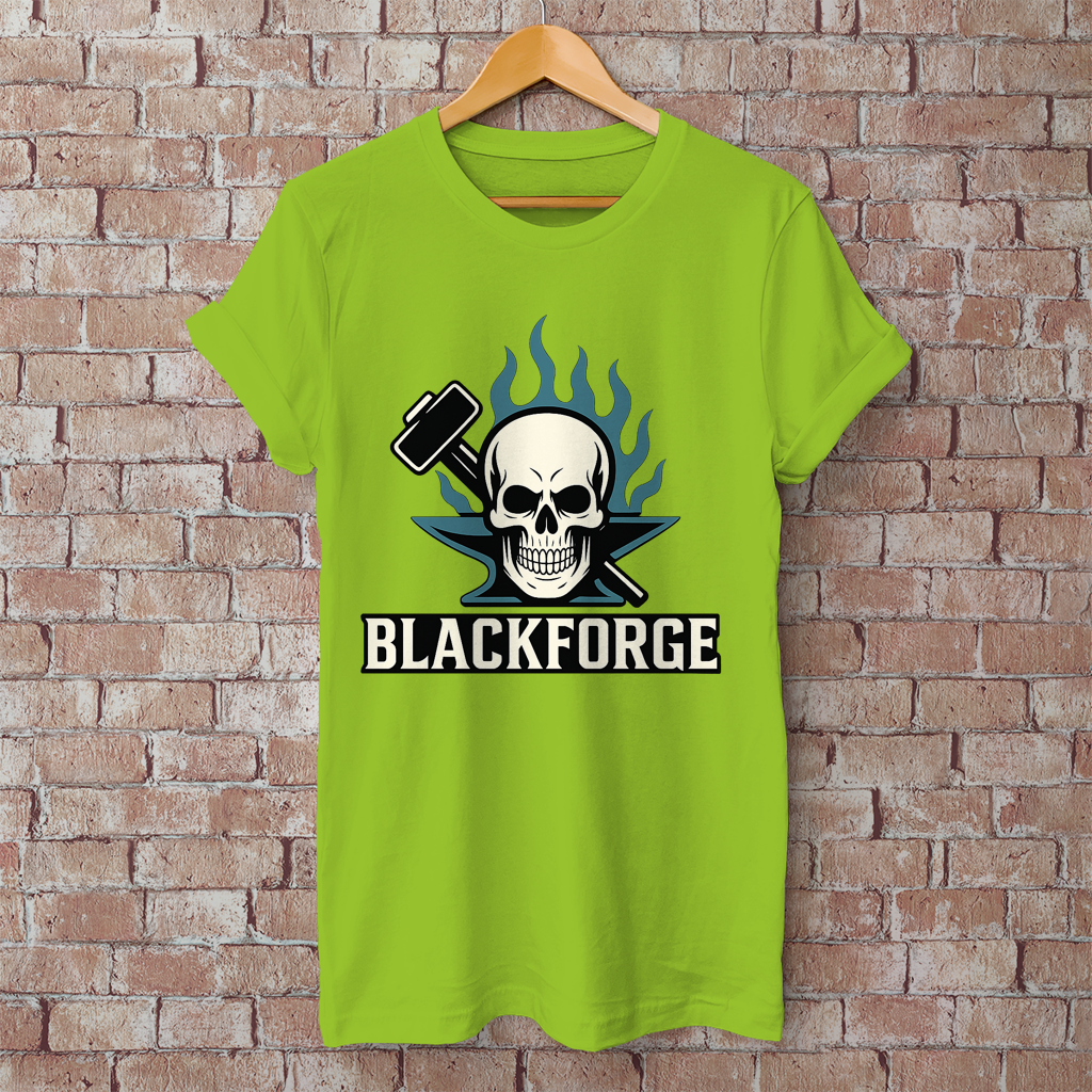 Herren T-Shirt Logo Invertiertes transparent