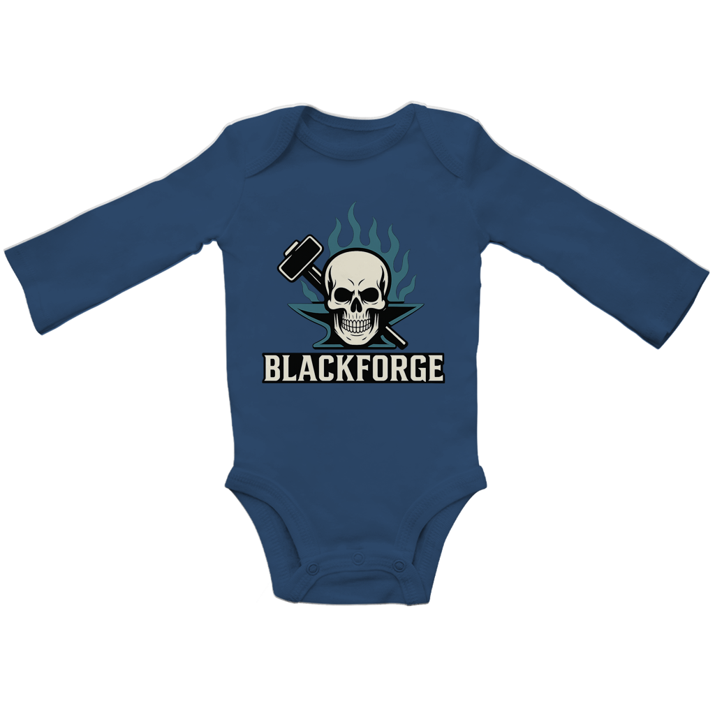 Baby Bio Bodysuite Langarm Logo Invertiertes transparent