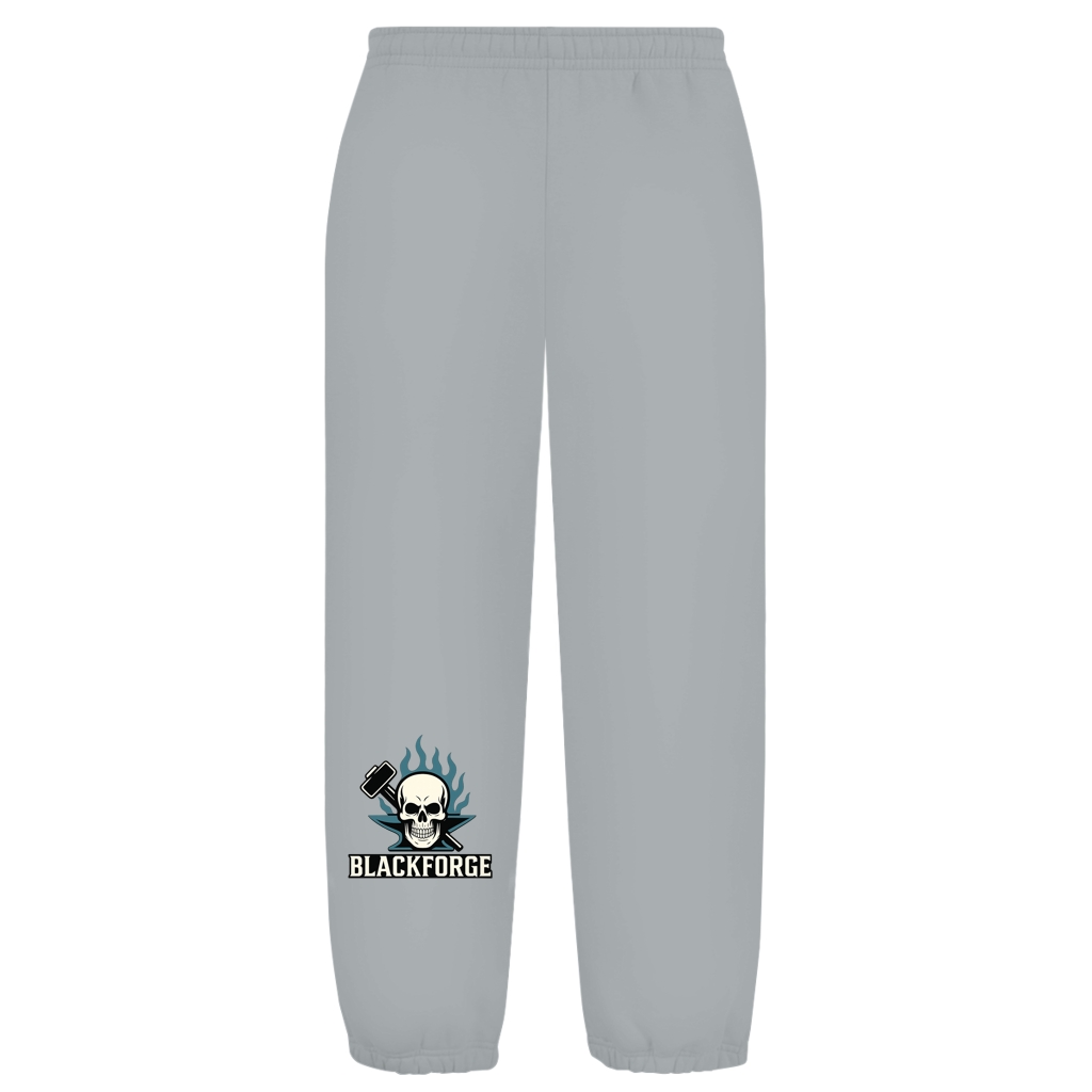 Oversize Fluffy Sweatpants Logo Invertiertes transparent