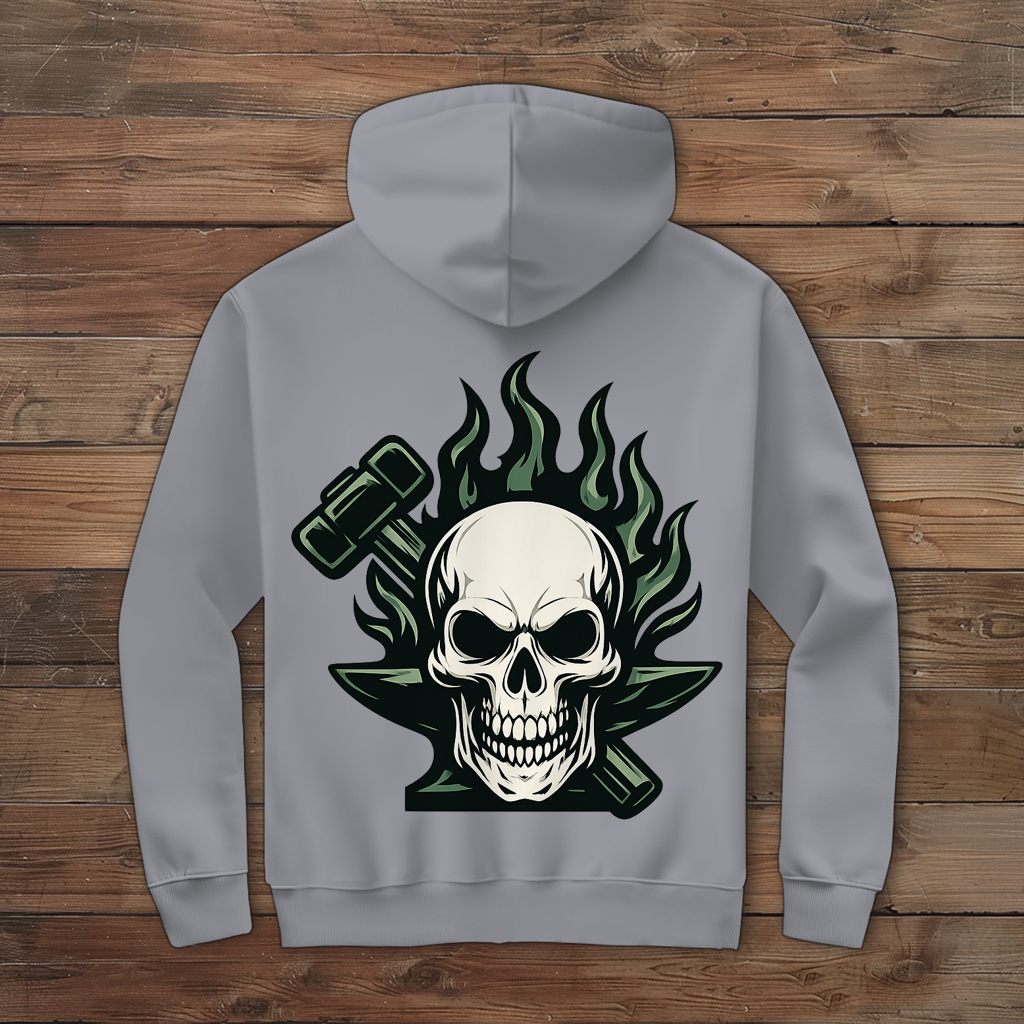 Herren Zipper Hoodie Logo ohne Text