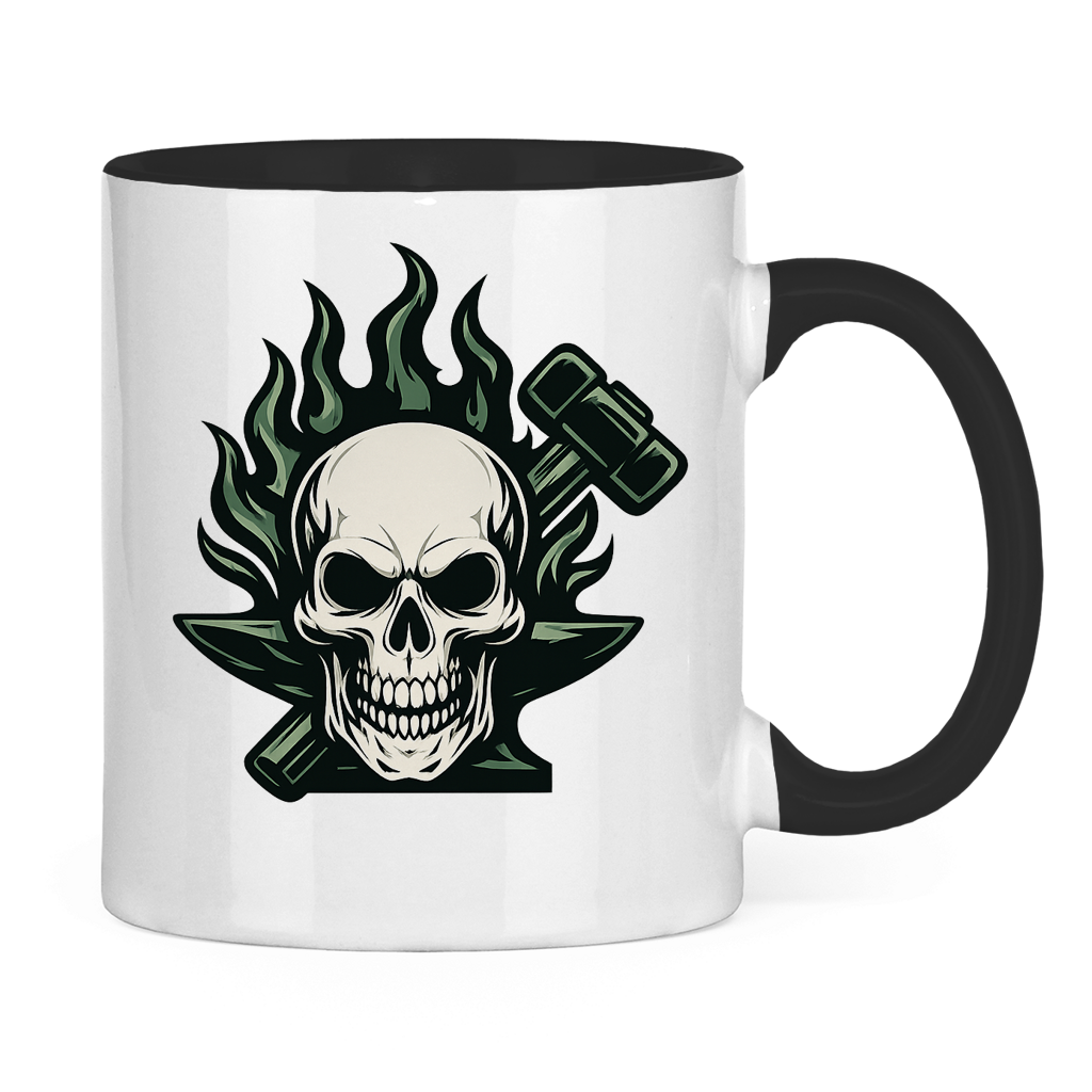 Tasse zweifarbig Logo ohne Text