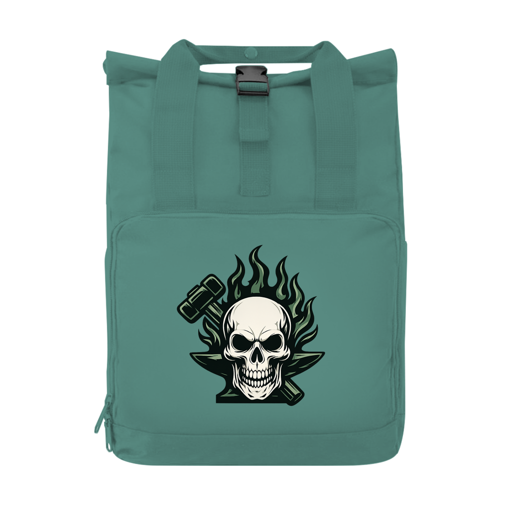 Rucksack mit Seitentasche Logo ohne Text