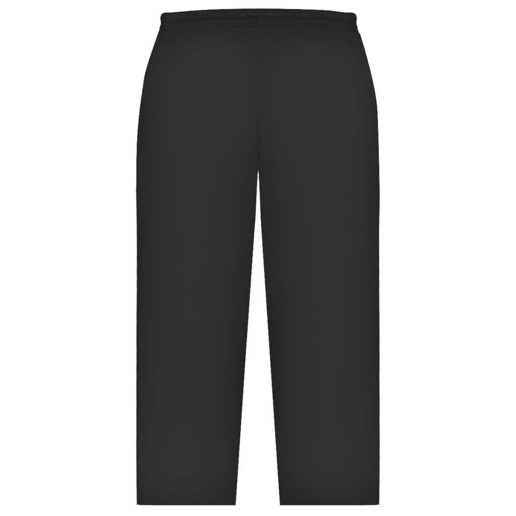 Oversize Sweatpants Schädel im Nebelwald blau