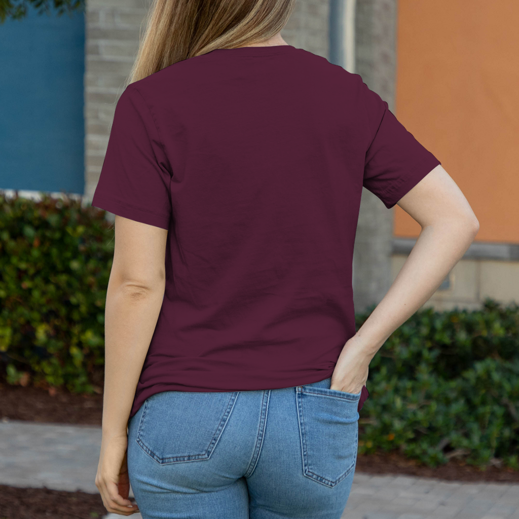 Damen T-Shirt Magische schwarze Katze mit elektrischer Aura