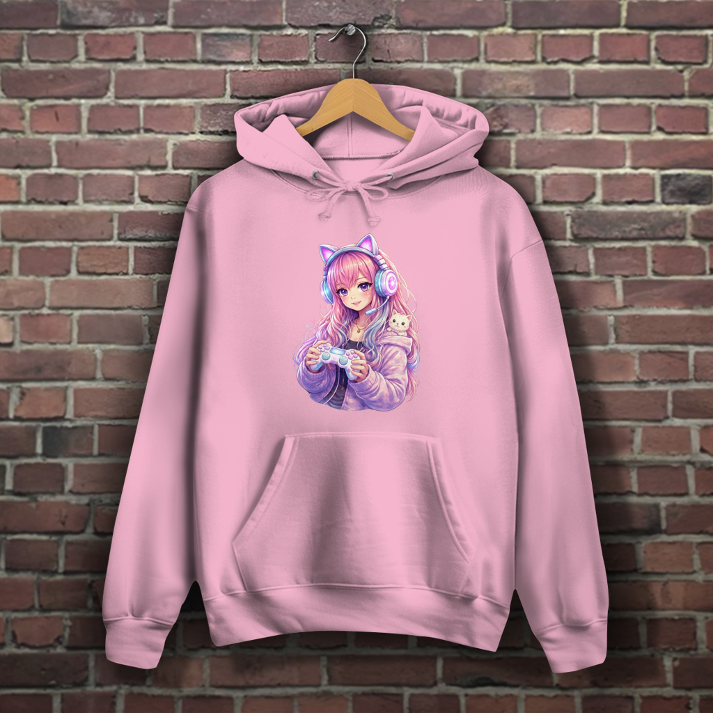 Damen Hoodie Zockergirl