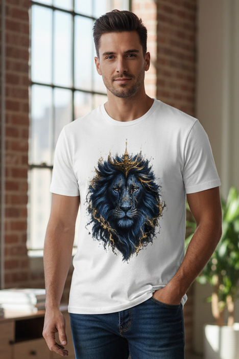Herren T-Shirt Königsmähne