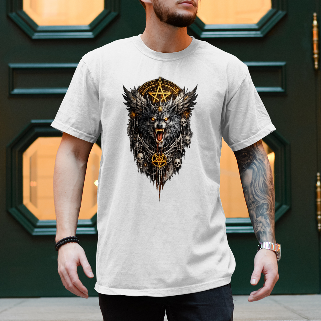 Herren T-Shirt Höllenalpha