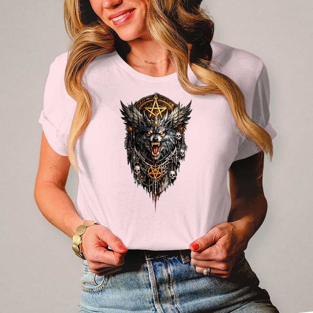 Damen T-Shirt Höllenalpha
