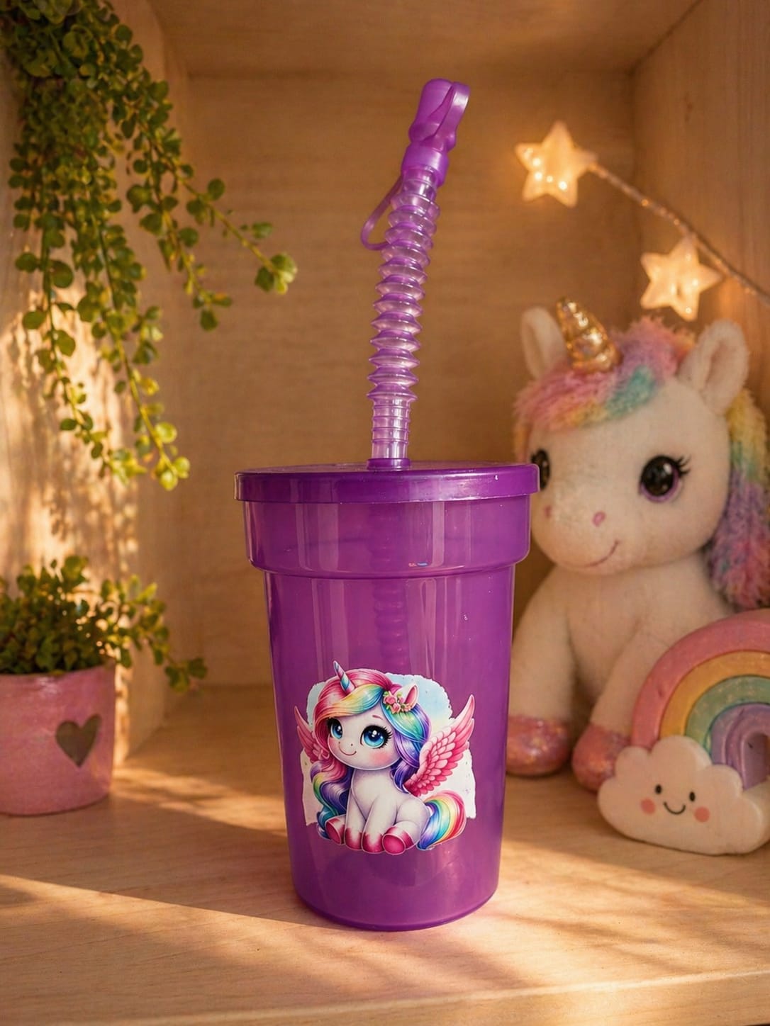 🪽 Einhorn Trinkbecher „Magic Wings“ 🌈