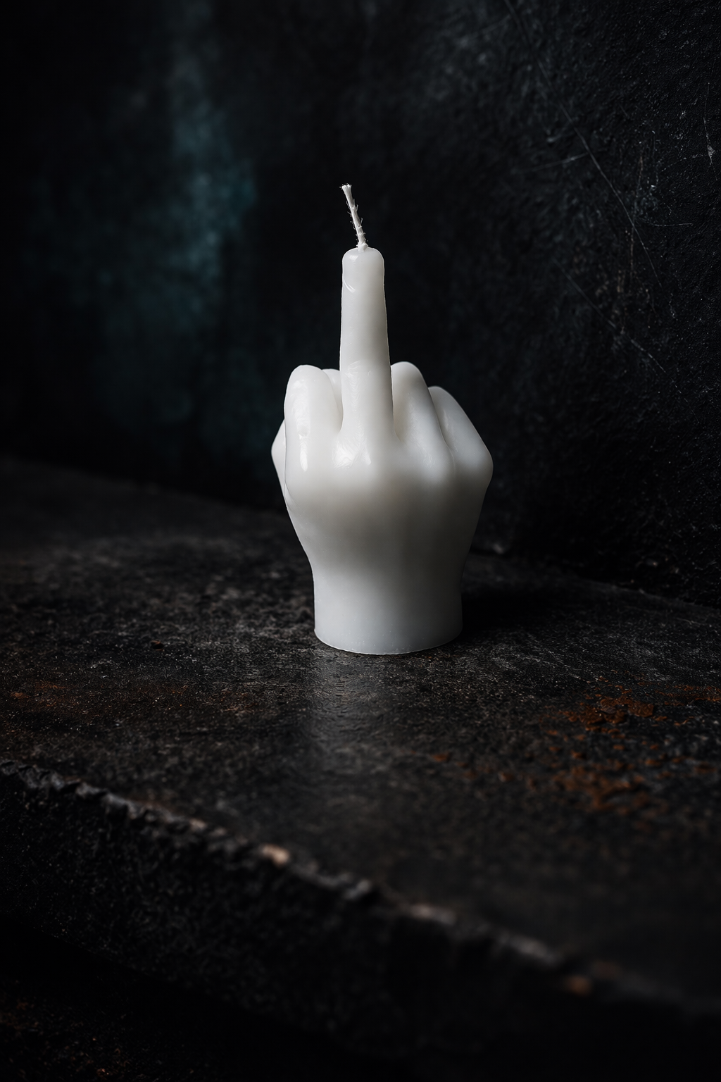 Statement-Kerze „Mittelfinger“ – Für alle, die klare Botschaften lieben