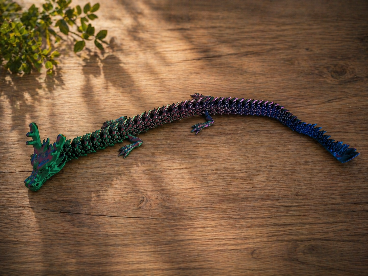 3D-gedruckter Gelenkdrache – Flexibler Fantasiedrache
