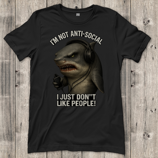 Damen T-Shirt Hate People Hai