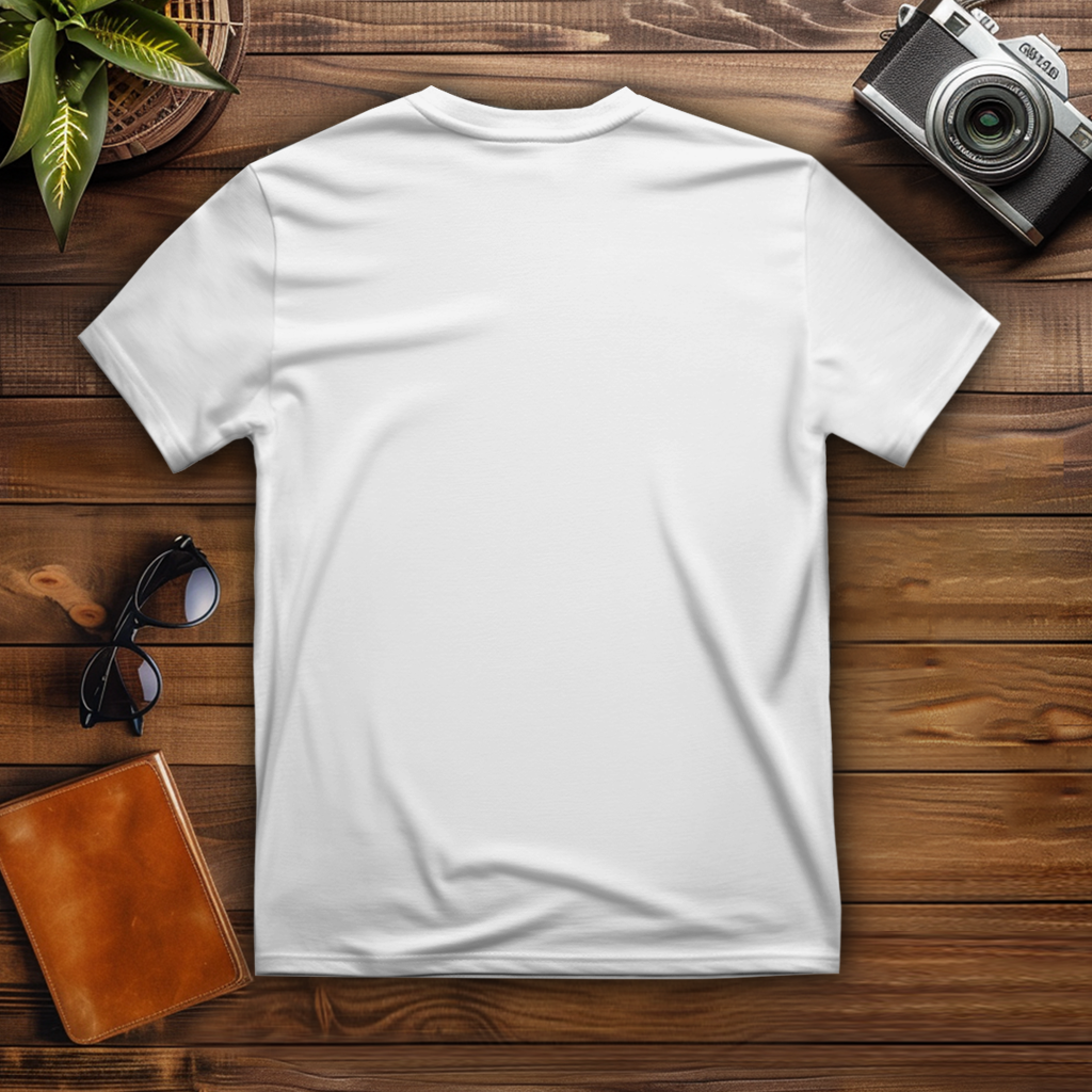 Herren T-Shirt Mann verrückt Stimmen sind nicht echt