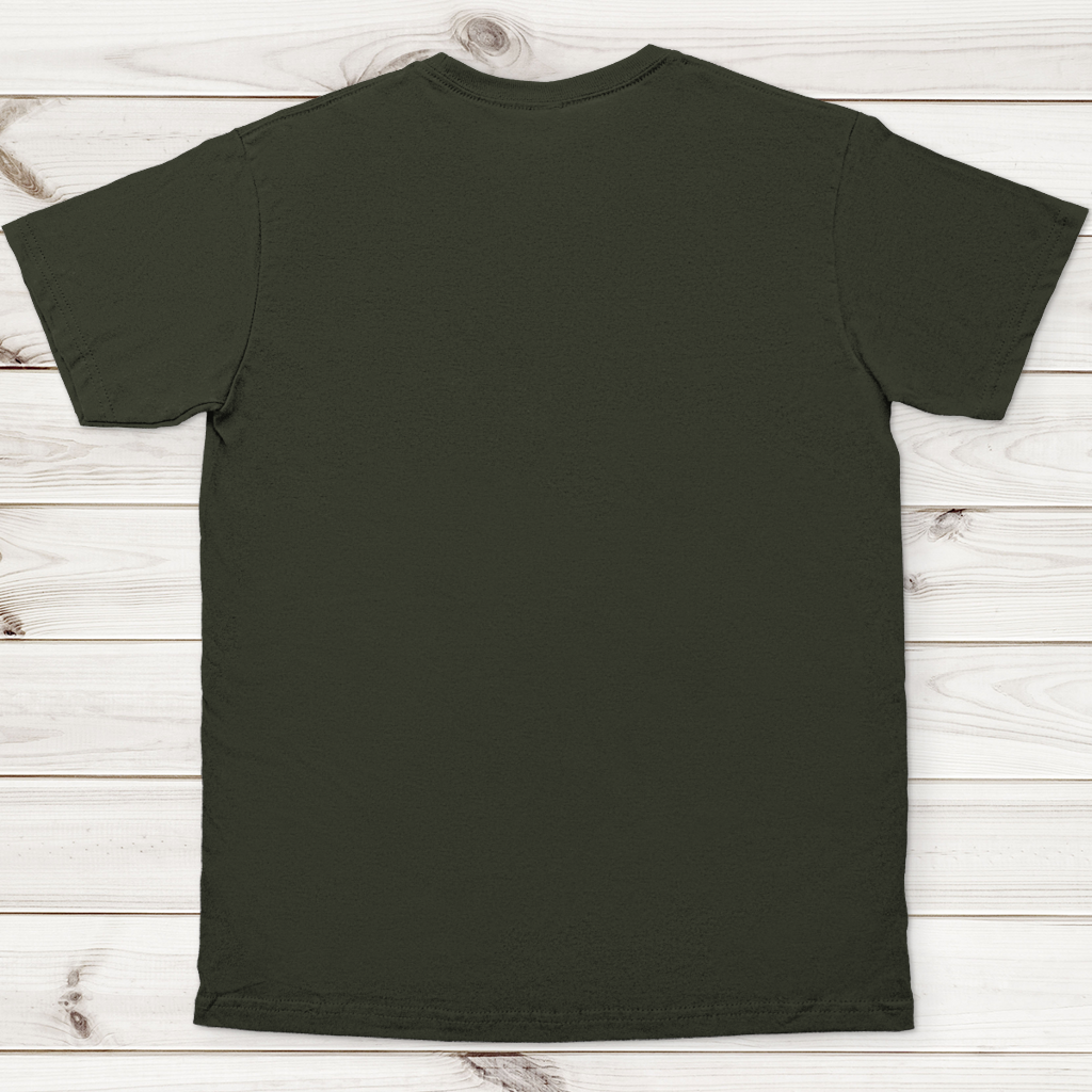 Herren T-Shirt Hochlandrind Mann die Stimmen sind nicht echt
