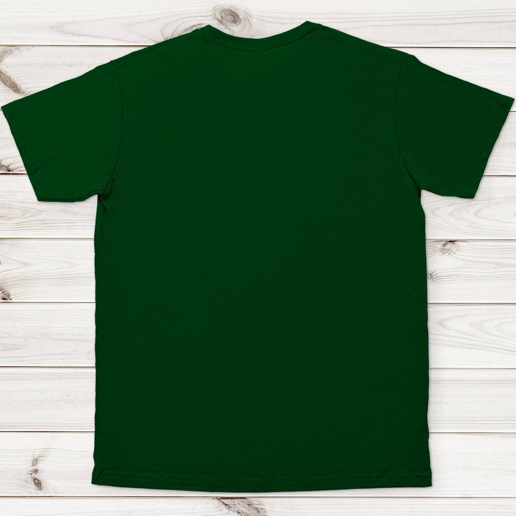 Herren T-Shirt Hochlandrind Mann die Stimmen sind nicht echt