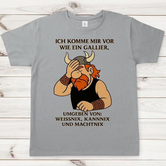Herren T-Shirt Ich komme mir vor wie ein Gallier Comic