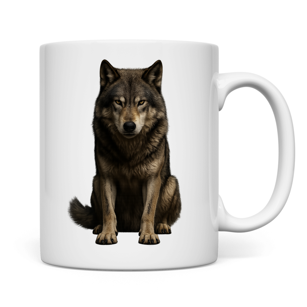 Tasse Wolf realistisch