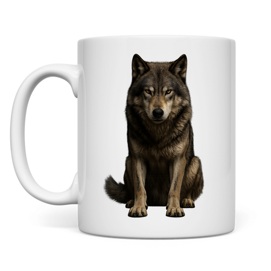 Tasse Wolf realistisch