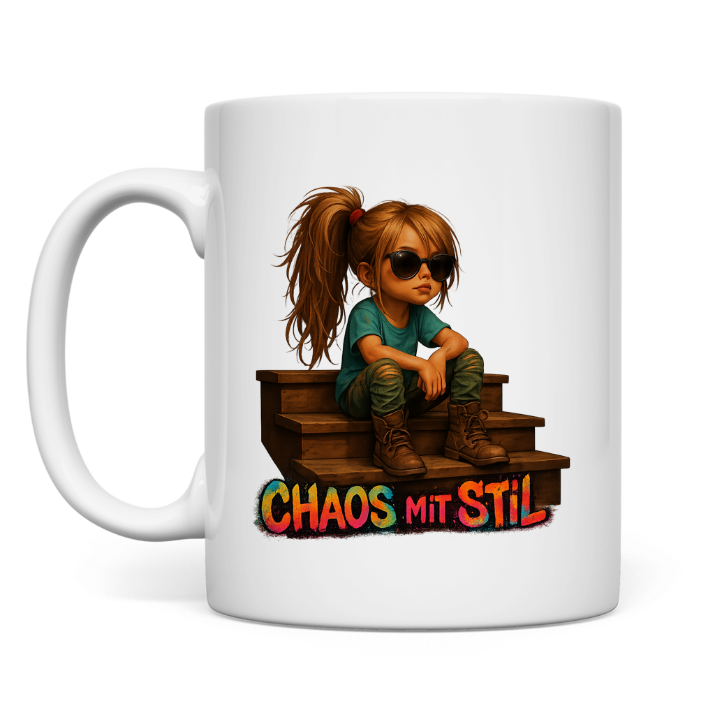 Tasse Chaos mit Stil Girl