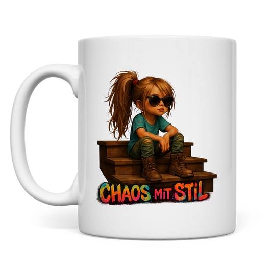Tasse Chaos mit Stil Girl