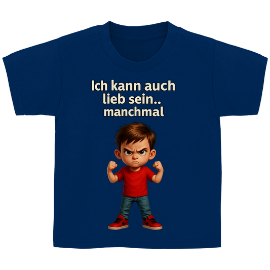 Kinder Basic T-Shirt Boy ich kann auch lieb sein