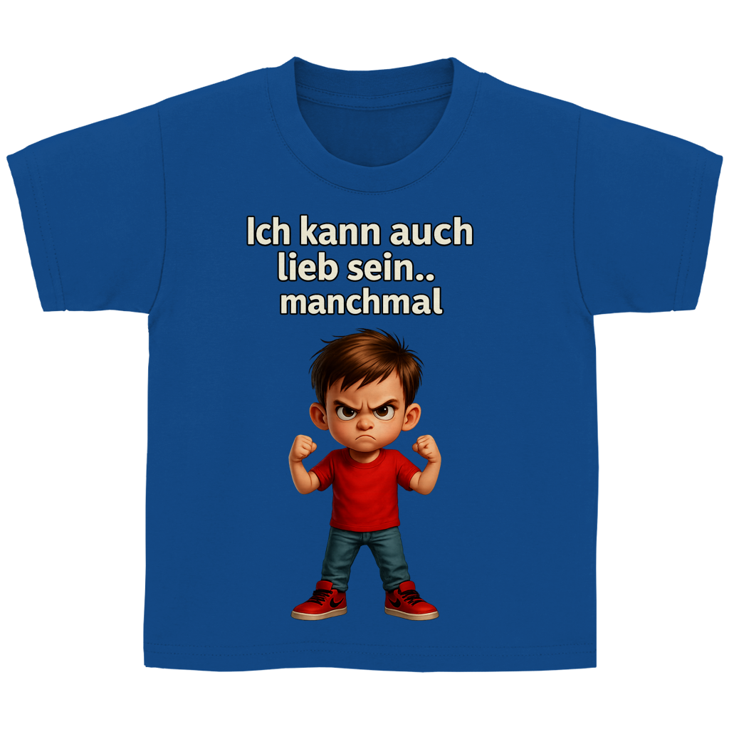 Kinder Basic T-Shirt Boy ich kann auch lieb sein