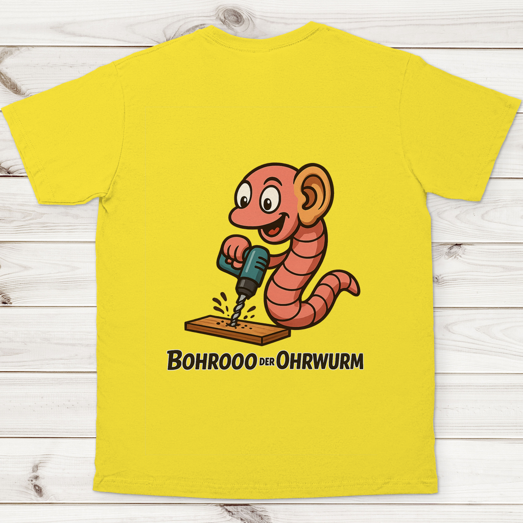 Herren T-Shirt Bohrooo der Ohrwurm