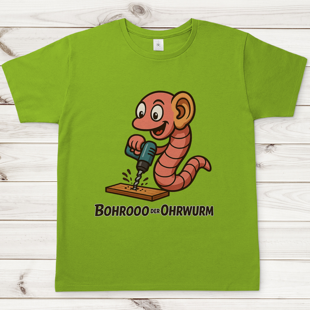 Herren T-Shirt Bohrooo der Ohrwurm