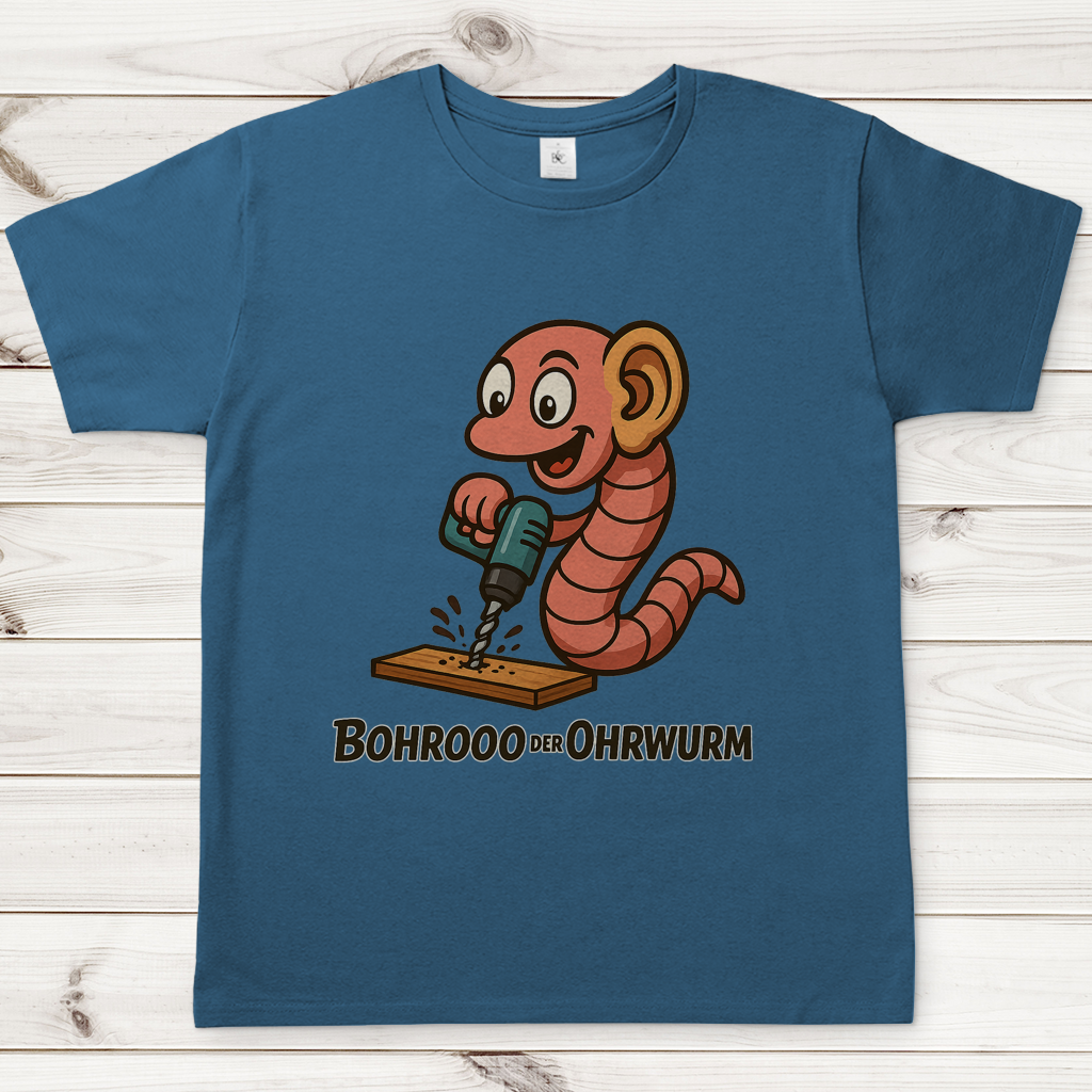 Herren T-Shirt Bohrooo der Ohrwurm