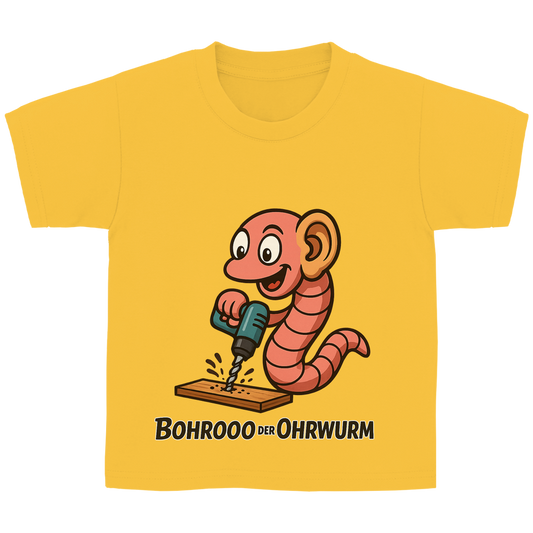 Kinder Basic T-Shirt Bohrooo der Ohrwurm