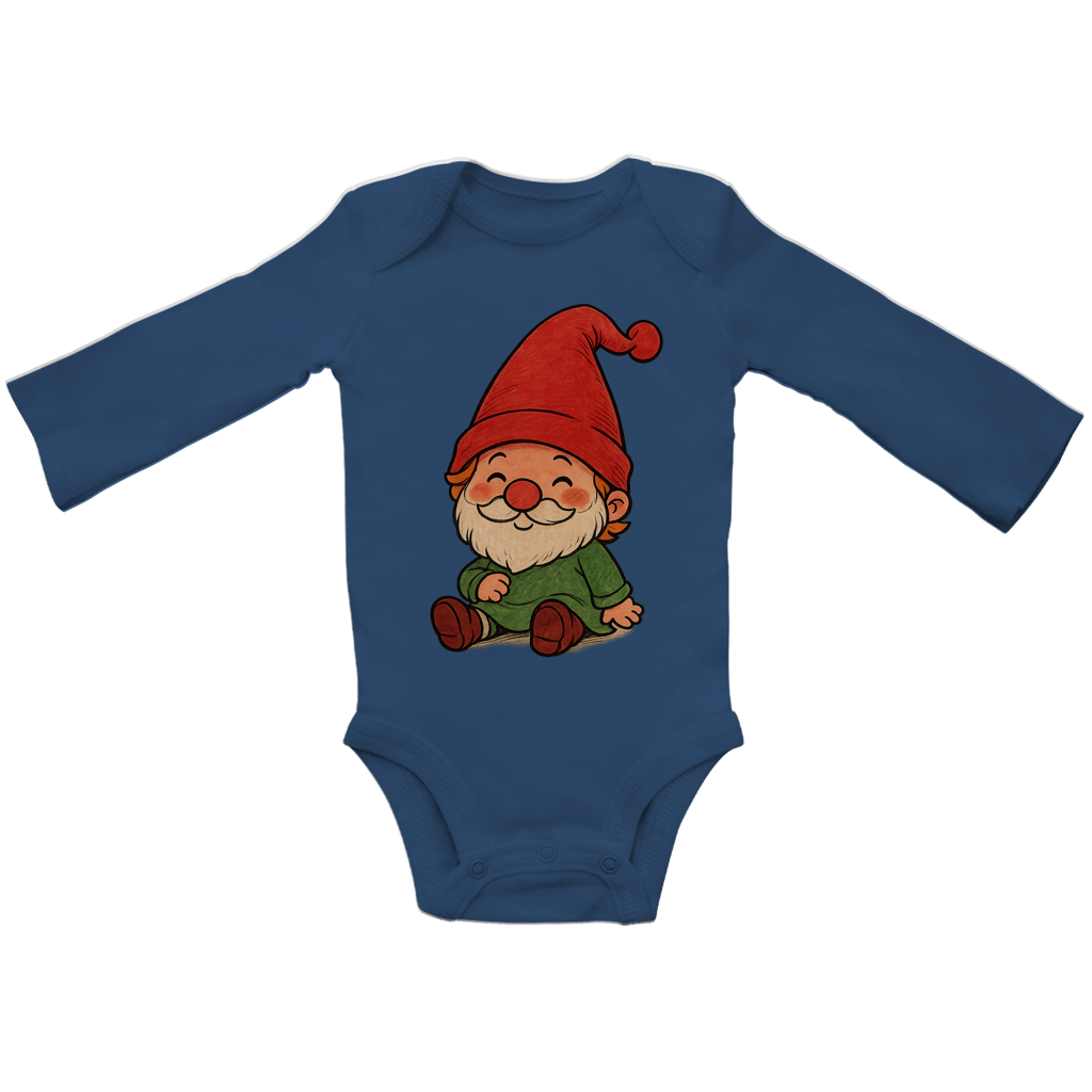 Baby Bio Bodysuite Langarm Kleiner Zwerg