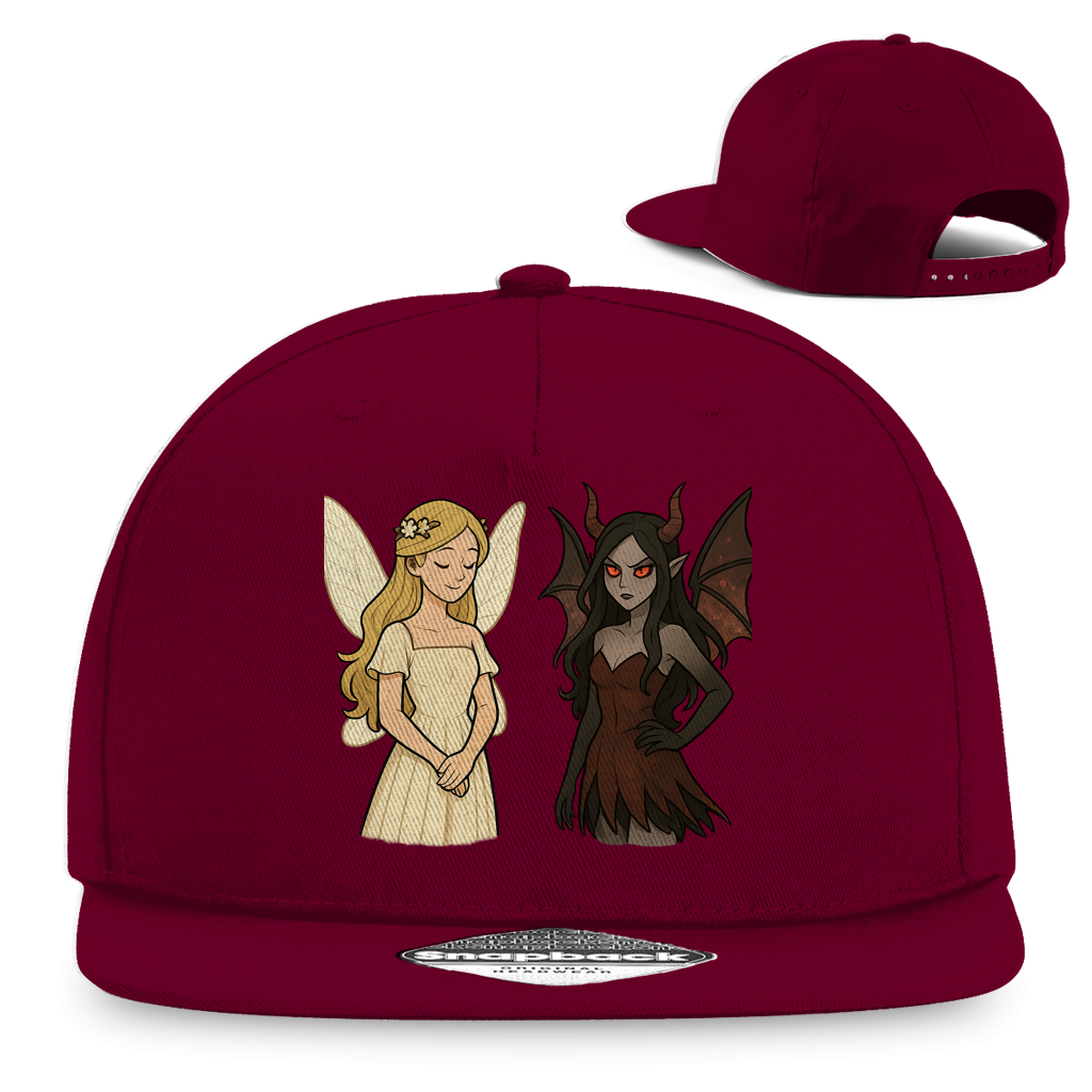 Snapback Rapper Cap Fee Gut und Böse