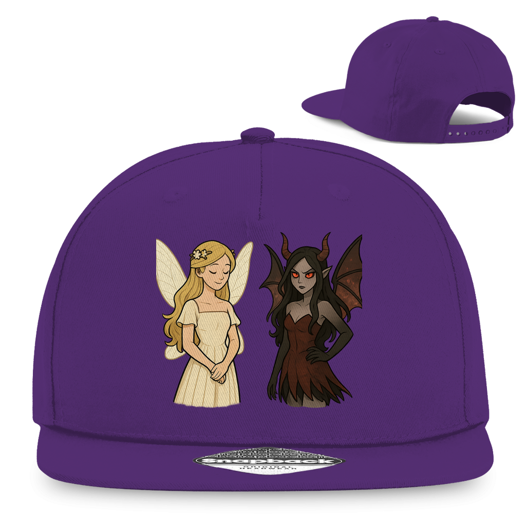 Snapback Rapper Cap Fee Gut und Böse