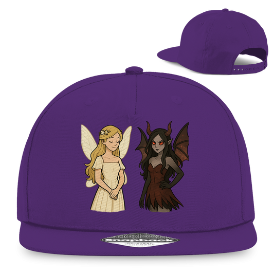 Snapback Rapper Cap Fee Gut und Böse
